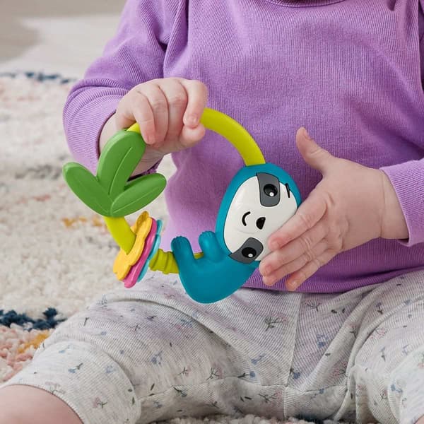 Fisher Price Aktivitetsleksak Shake & Rattle Leopard multifärg