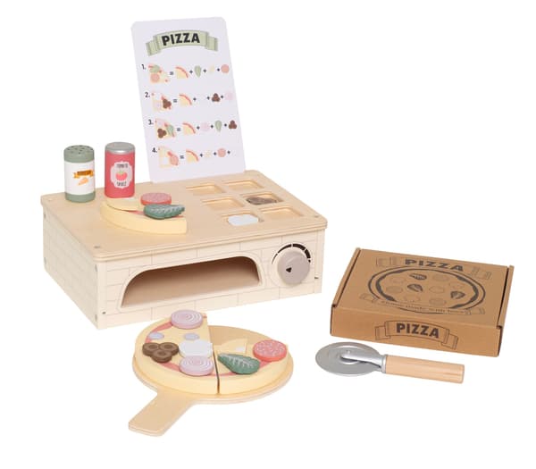 Jabadabado Pizzaugn multifärg