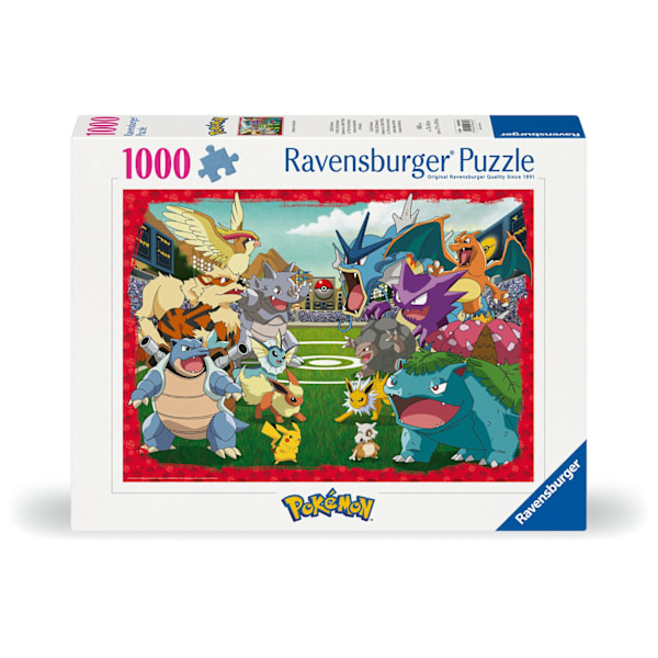 Pokemon Showdown Pussel 1000 bitar multifärg