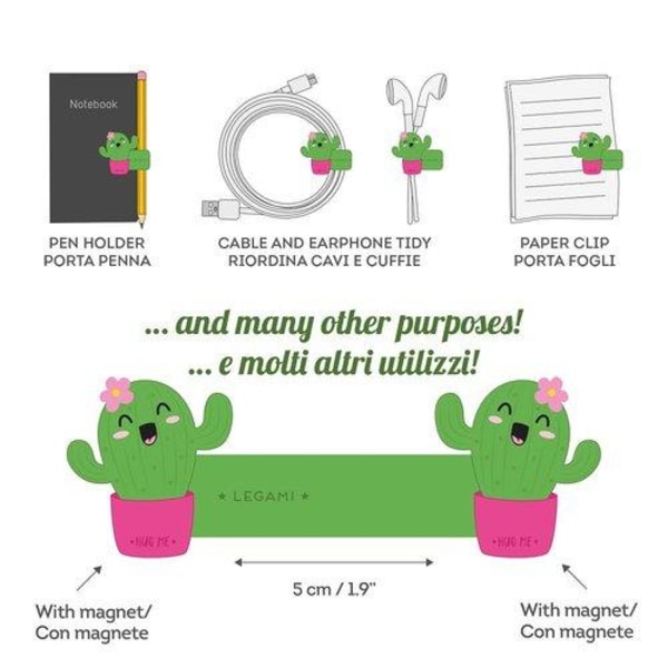 Magnetic Clip Kaktus