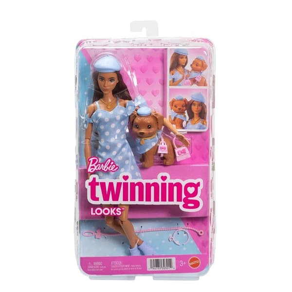 Barbie Twinning Looks Brunette multifärg