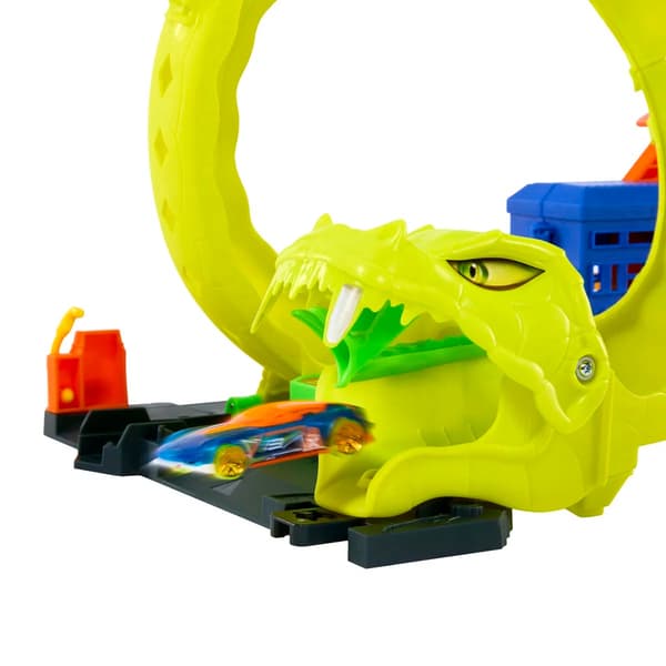 Hot Wheels City Snake Spiral Attack multifärg