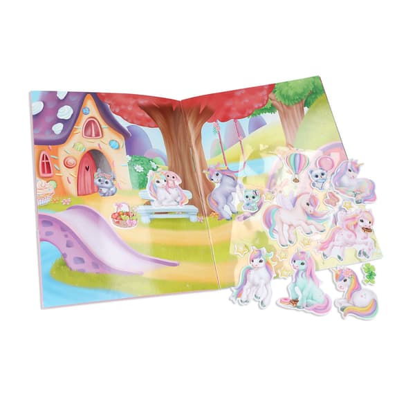 Ylvi Unicorn World Stickersbok multifärg
