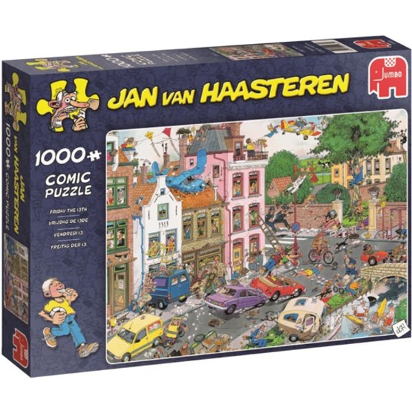 Jan Van Haasteren Friday the 13th 1000 bitar 19069 multifärg