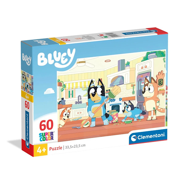 Clementoni Bluey Pussel 60 bitar multifärg