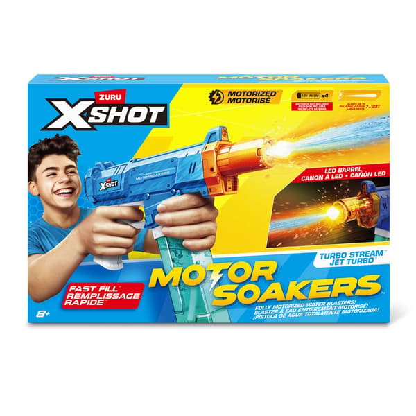 X-Shot Motor Soakers Turbo Stream multifärg