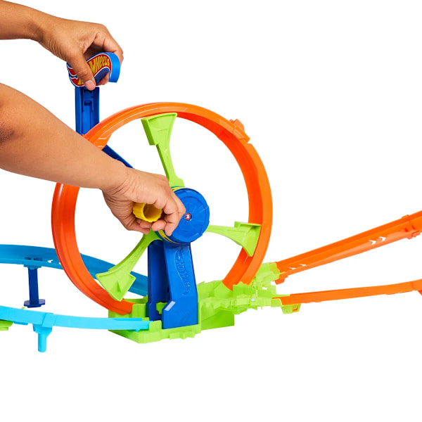Hot Wheels Action Rapid Launch & Loop multifärg