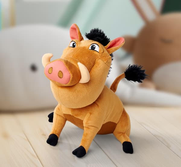 Disney Lejonkungen Pumbaa Mjukdjur 25cm multifärg