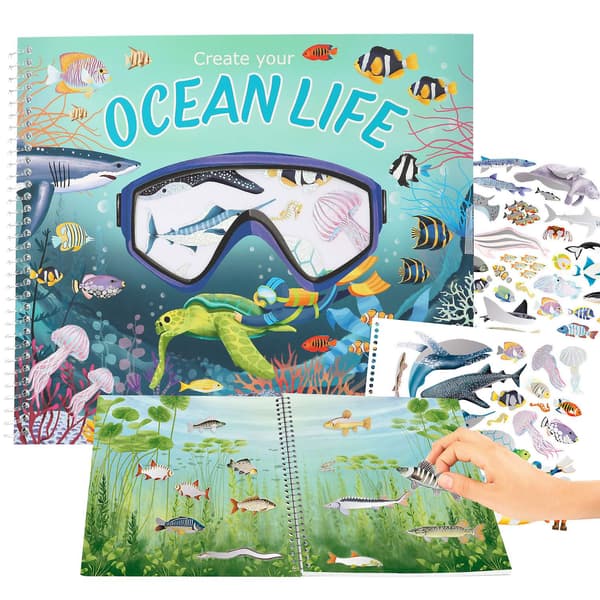 Create your Ocean Life med holografstickers MultiColor