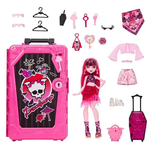 Monster High Skulltimate Secrets Oasis Draculaura multifärg