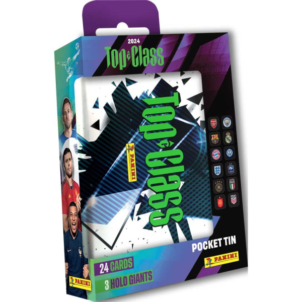Top Class 2024 Pocket Tin Hel Display multifärg