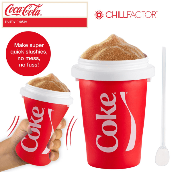 Chillfactor Slushy Maker Coca Cola multifärg