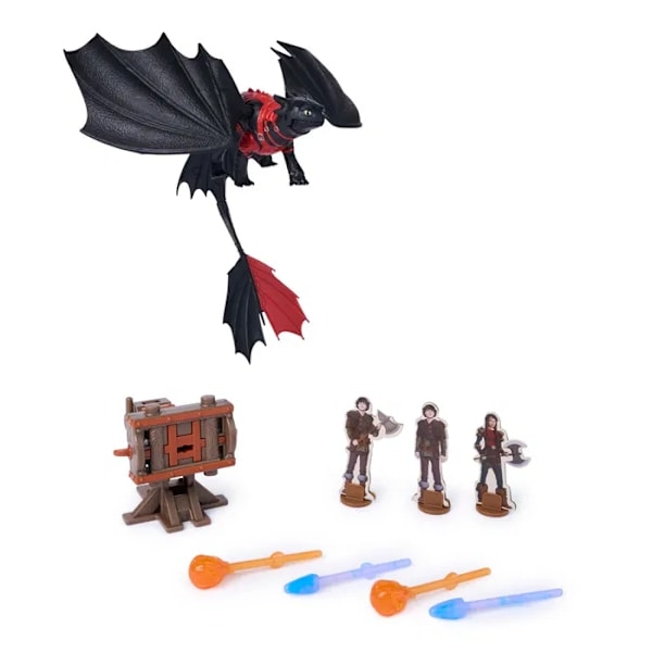 Dragons Blazing Battles Cannon Blast Toothless multifärg