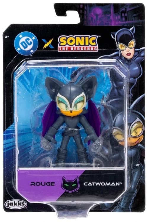 DC X Sonic Figur Rouge/Catwoman multifärg