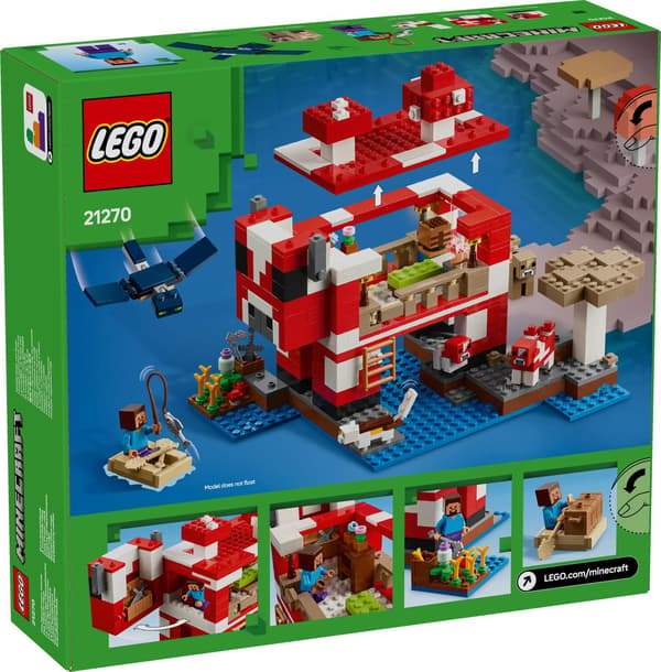 LEGO® Minecraft Mooshroomhuset 21270