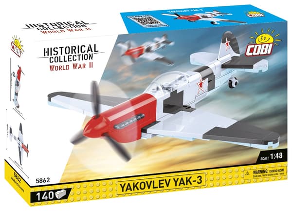 Cobi Yakolev YAK-3 1:48 5862 multifärg