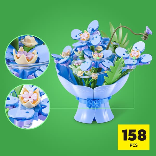 Max Premium Bouquets LED Blå multifärg