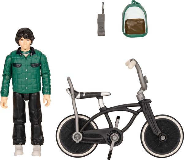 Stranger Things Figur med cykel Mike multifärg