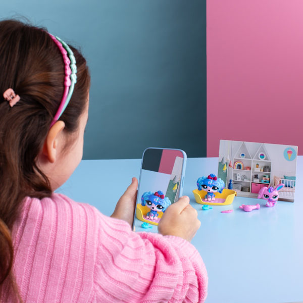 Littlest Pet shop Petfluencer Pair Super salon multifärg