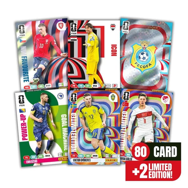 Fifa World Cup 2026 Final Teams Set Samlarbilder multifärg