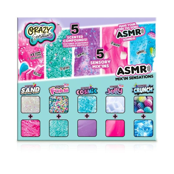 Crazy Sensations ASMR Mixin Sensations 5-pack multifärg