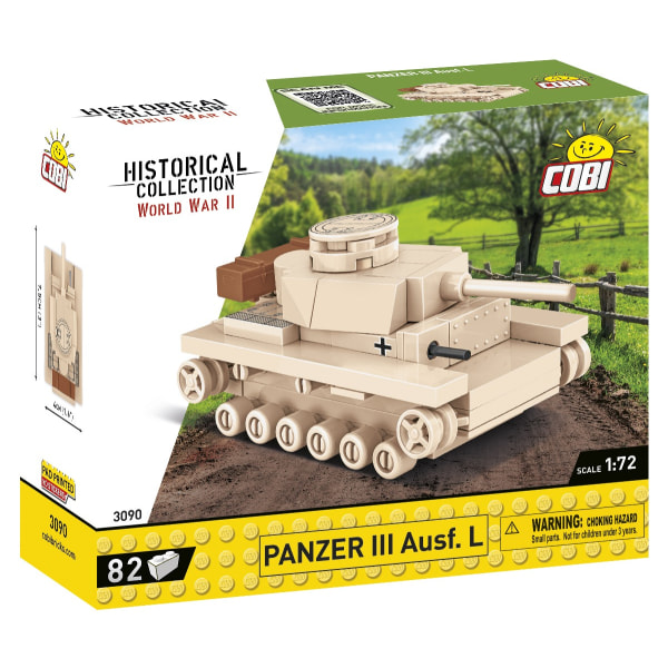 Cobi Panzer III AUSF.L 1:72 3090 multifärg