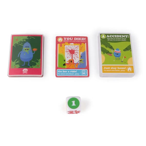 Dumb Ways to Die Card Game EN multifärg