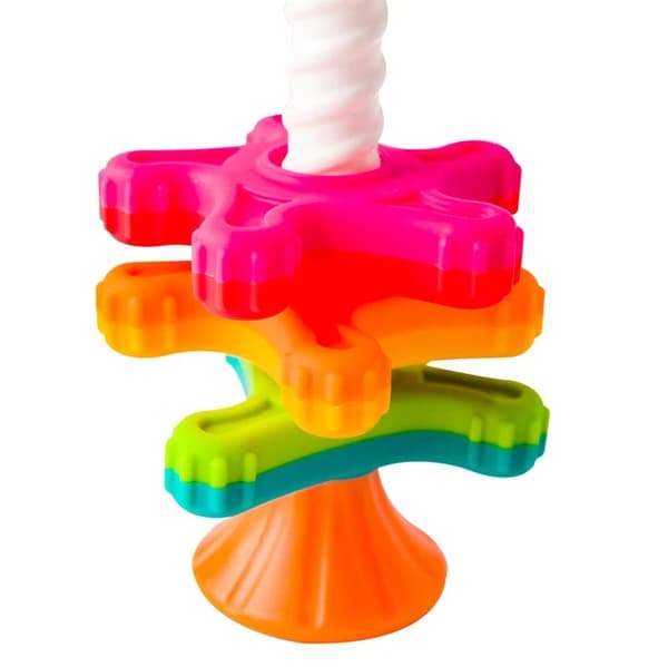 Fat Brain Mini Spinny Aktivitetsleksak multifärg