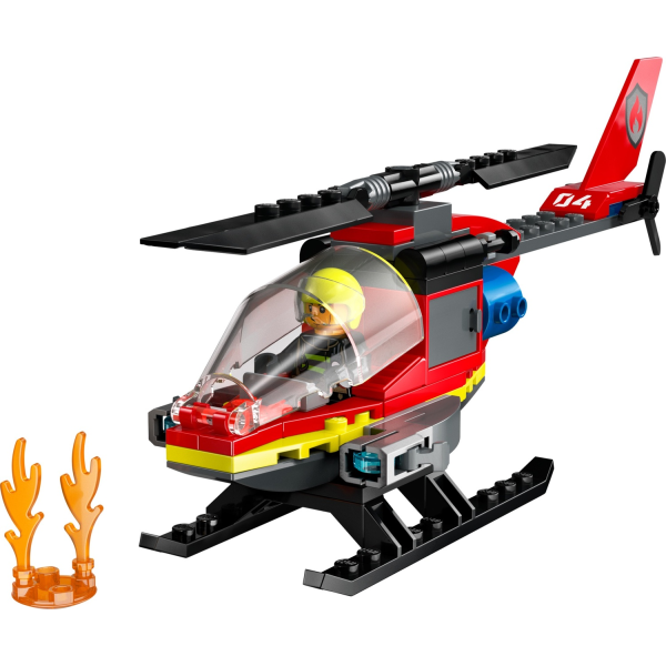 LEGO® City Brandräddningshelikopter 60411