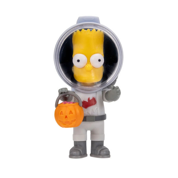 The Simpsons Figur 6cm Bart (Space Suit) multifärg