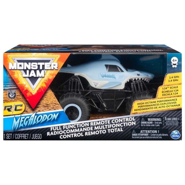 Monster Jam RC Radiostyrd Megalodon 1:24 multifärg