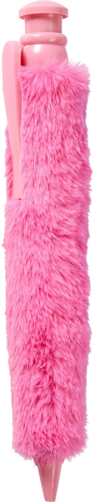 Fluffig Kulspetspenna Stor Rosa