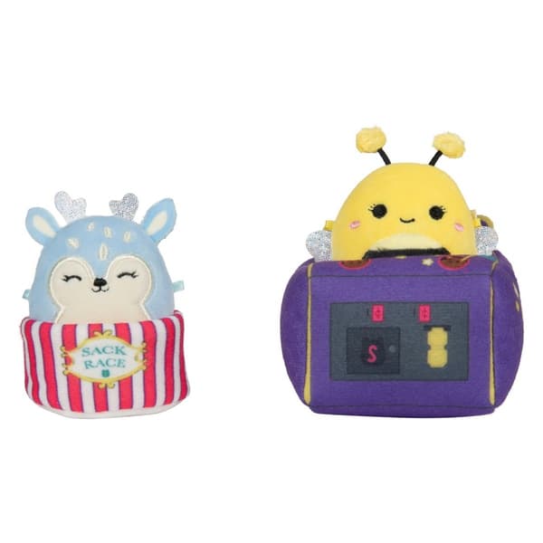 Squishmallows Micromallows 2-pack med tillbehör Sunny & Farron multifärg
