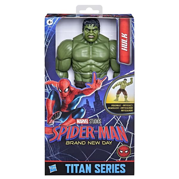 Spiderman Hulken Titan Series Figur multifärg