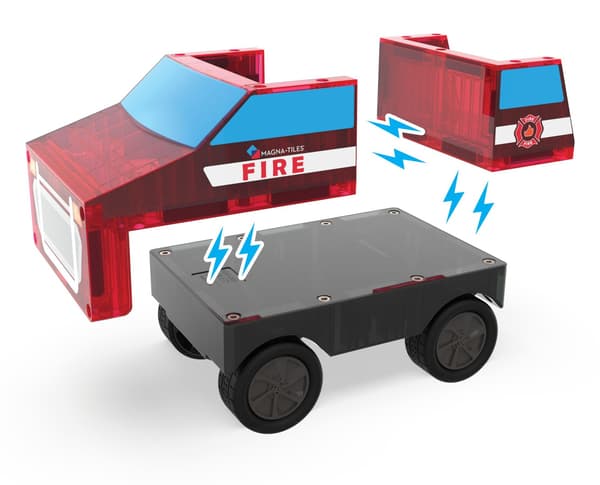 Magna-Tiles Fire Rescue 27 delar multifärg