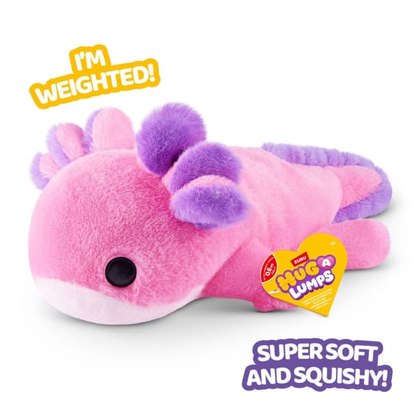 Hug A Lumps Small Fluffy Ally Axolotl multifärg