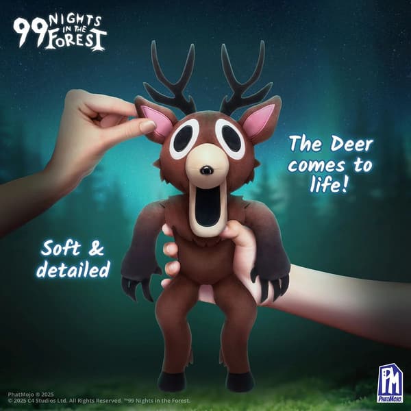 99 Nights in the Forest Deer Deluxe Plush multifärg