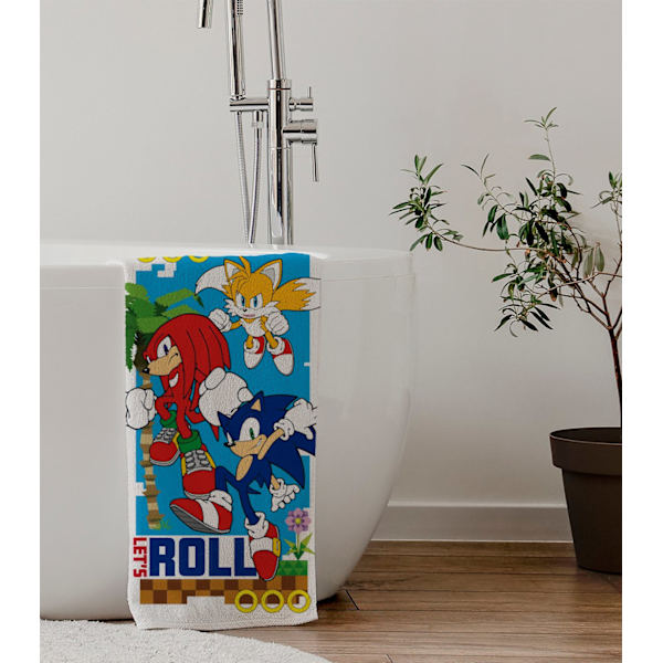 Sonic Handduk 70x140cm multifärg