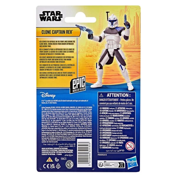 Star Wars Epic Figur Clone Captain Rex multifärg