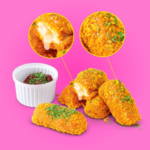 Slime Mart Shopping Bag Mozarella Sticks multifärg