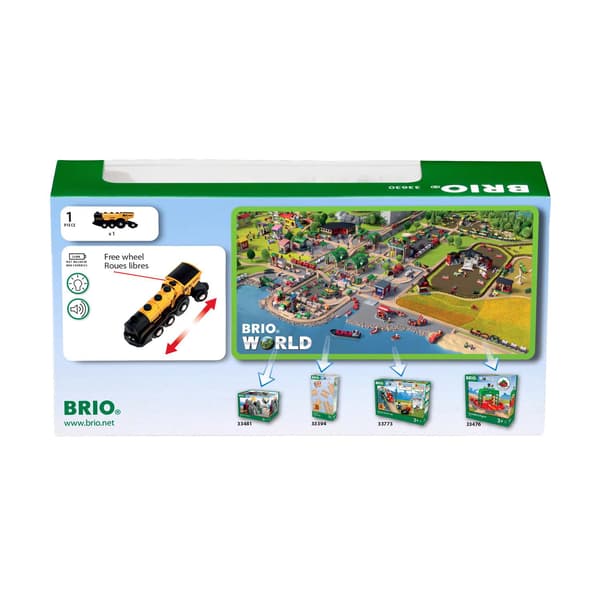 Brio Mäktigt Actionlok i guld Batteridrivet multifärg