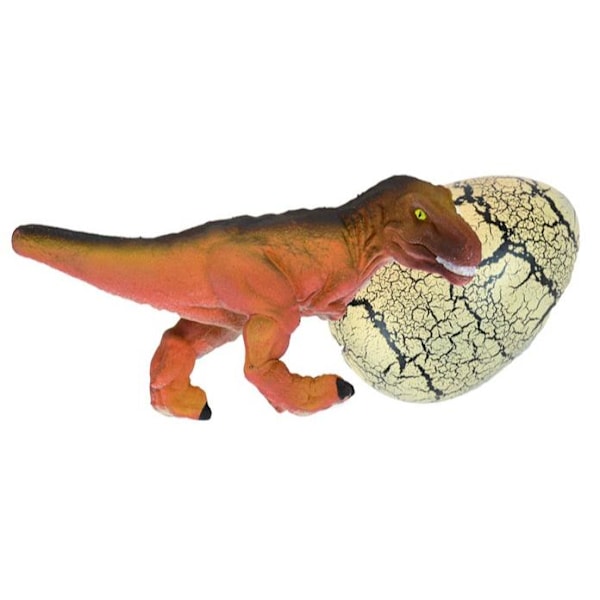 Dinosaurieägg Stort 20cm Grå grå