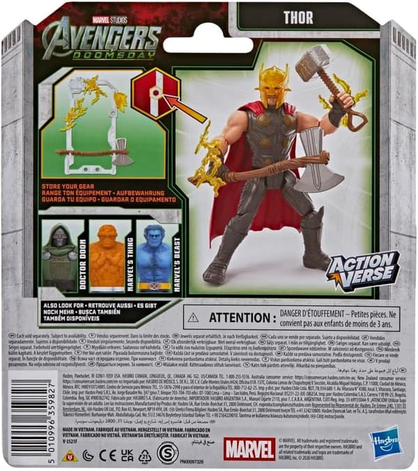 Avengers Doomsday ActionVerse Figur Thor multifärg