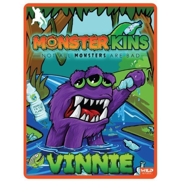 Wild Republic Ecokins Monster Kins Vinnie multifärg