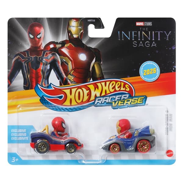 Hot Wheels RacerVerse 1:64 2-pack Marvel Infinity Saga multifärg