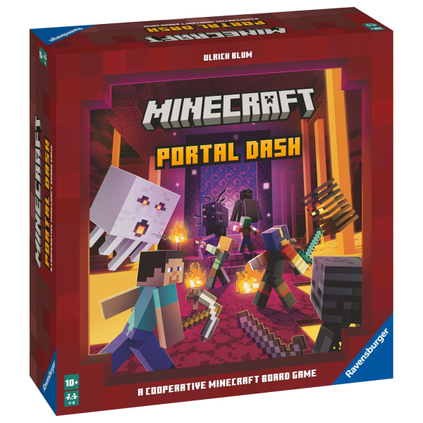 Minecraft Portal Dash Sällskapsspel SV/DA/NO/FI MultiColor