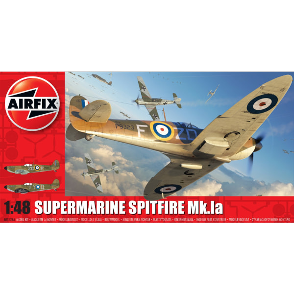 Airfix Supermarine Spitfire Mk.1a 1:48 Modellbyggsats multifärg