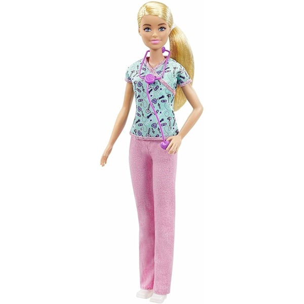 Barbie Career Docka Sjuksköterska GTW39 multifärg