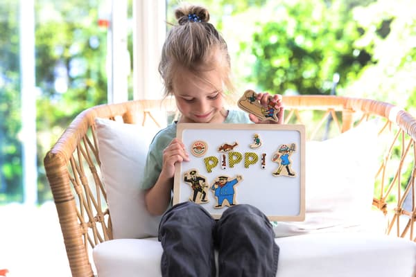 Pippi Magnetbokstäver och figurer