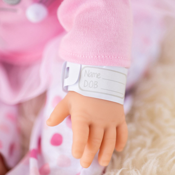 Tiny Treasures Docka Blond med rosa kläder multifärg
